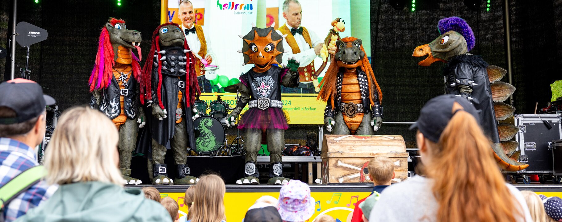 Konzert mit Heavysaurus beim Mounds 2024 | © Serfaus-Fiss-Ladis Marketing GmbH | Fabian Schirgi